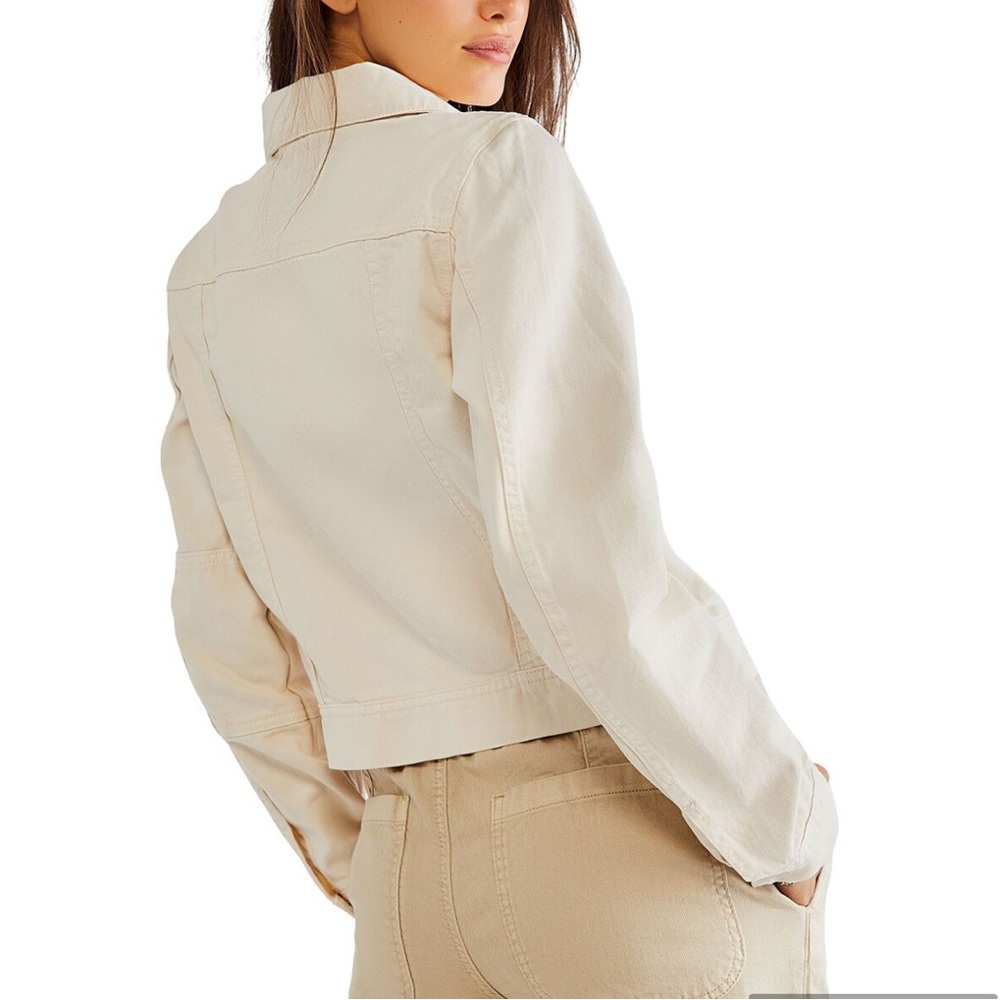 Free People Rumours Jacket - Ecru XS